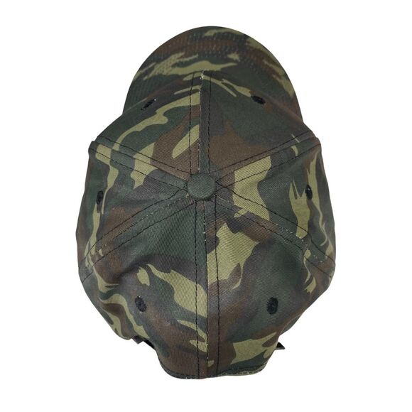 Ford Power Stroke Diesel Green Camo Camouflage Cap 100% Cotton - Picture 10 of 11